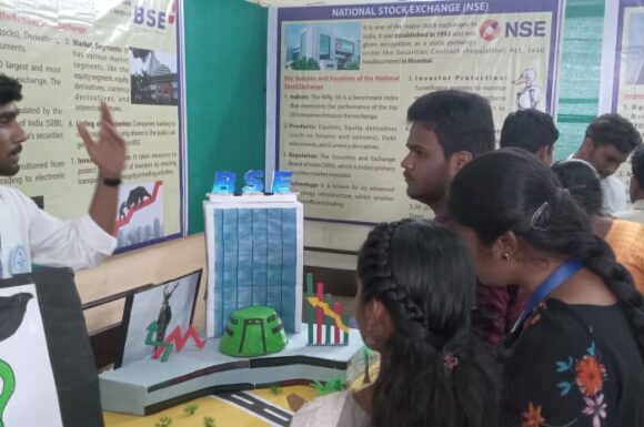 PCAS-NSS Volunteers at Guru Pooja Education Exhibition