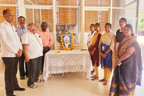 Mahakavi Bharathiyar’s Birthday Observation at Pioneer Arts and Science College