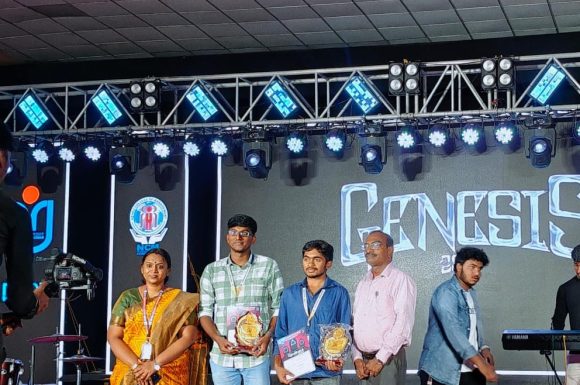 PioneerCAS Students Dhakshesh & Prasenna Clinch 2nd Prize at Genesis 2025 Debugging Event