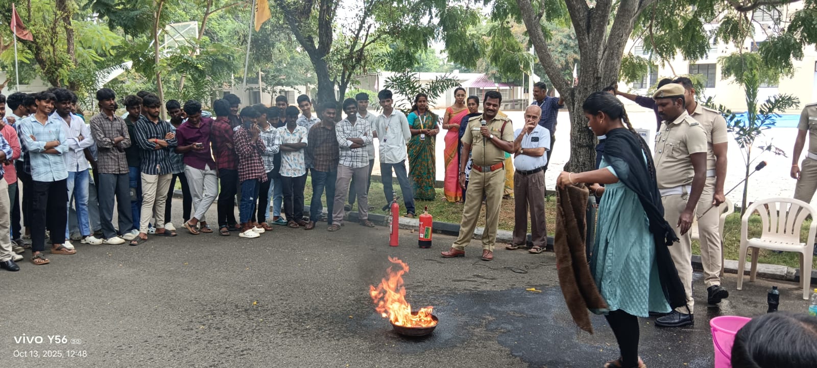 Fire Safety Awareness & Disaster Preparedness Demonstration