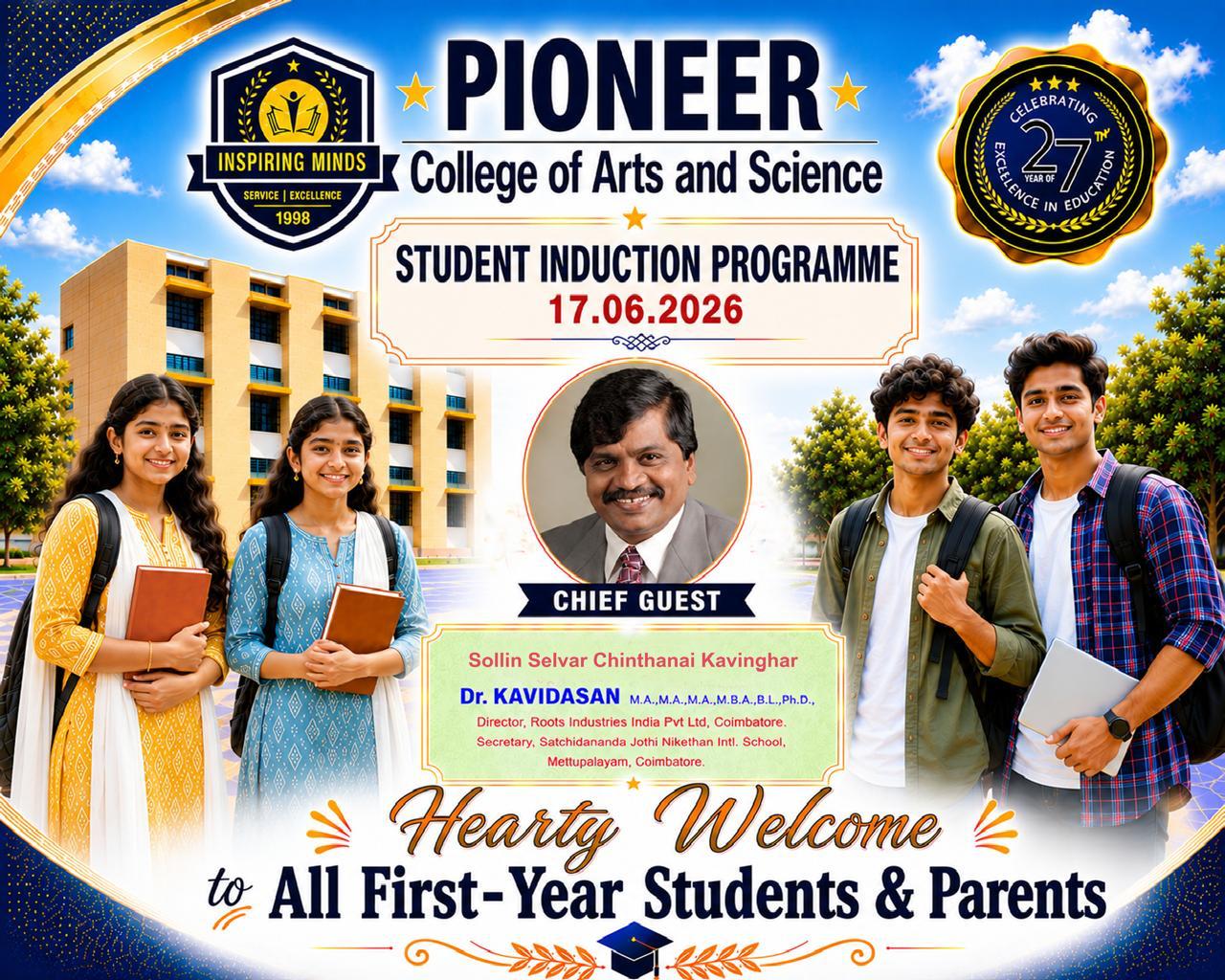 Student Induction Programme 2026